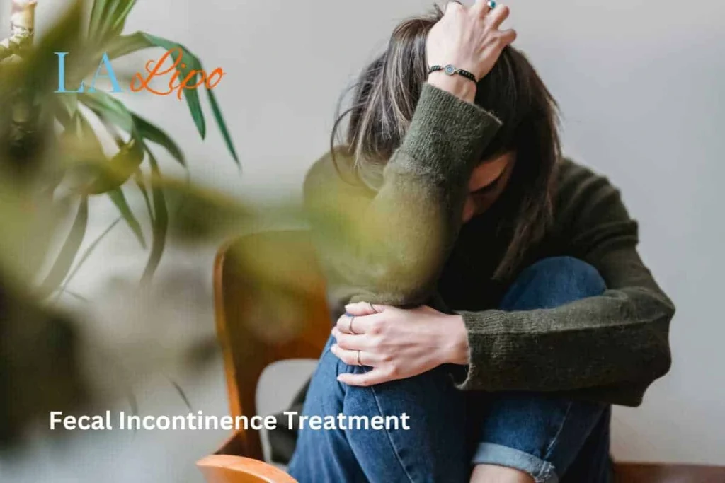 woman worried about fecal incontinence diet Yeovil