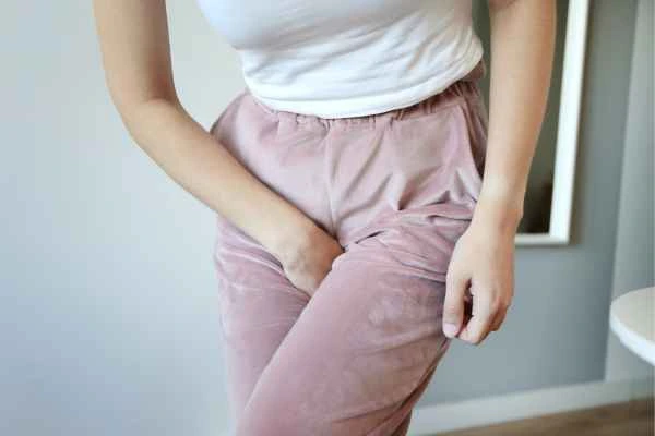 woman struggling with urine incontinence Yeovil